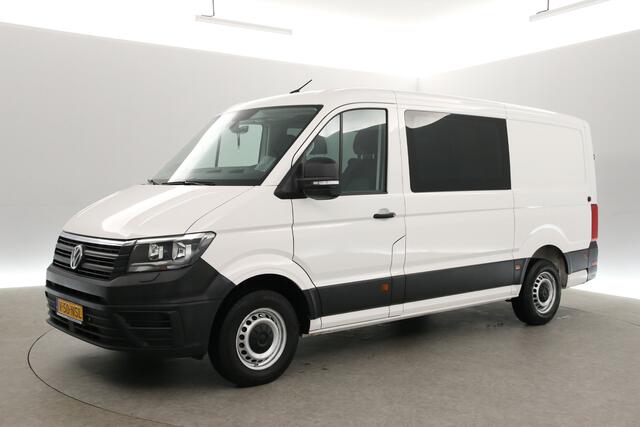 Volkswagen CRAFTER 2.0 TDI 177PK L3H2 | DC | 6-Zits | 3000kg Trekgew. | Trekh. | Airco | Cruise | Carplay | Parkeersens. | Navi
