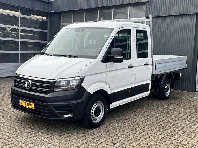 Volkswagen CRAFTER 35 2.0 TDI DC Open laadbak Airco Cruise controle Pick-up Euro 6 Parkeerhulp achter evt 3000kg trekgewicht 6 persoons p-up bakwagen open laadbak Pritsche
