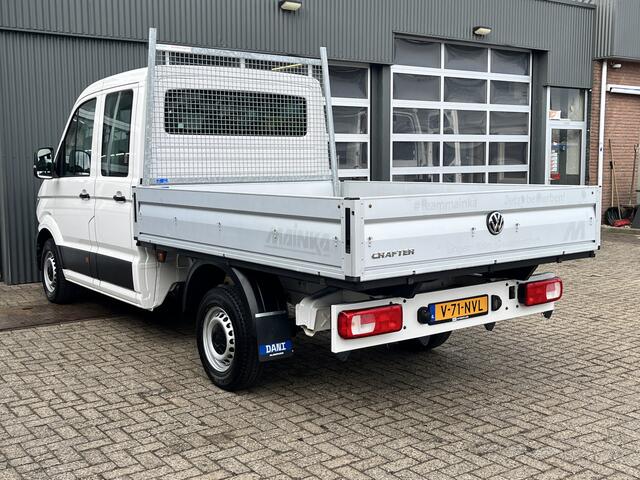 Volkswagen CRAFTER 35 2.0 TDI DC Open laadbak Airco Cruise controle Pick-up Euro 6 Parkeerhulp achter evt 3000kg trekgewicht 6 persoons p-up bakwagen open laadbak Pritsche