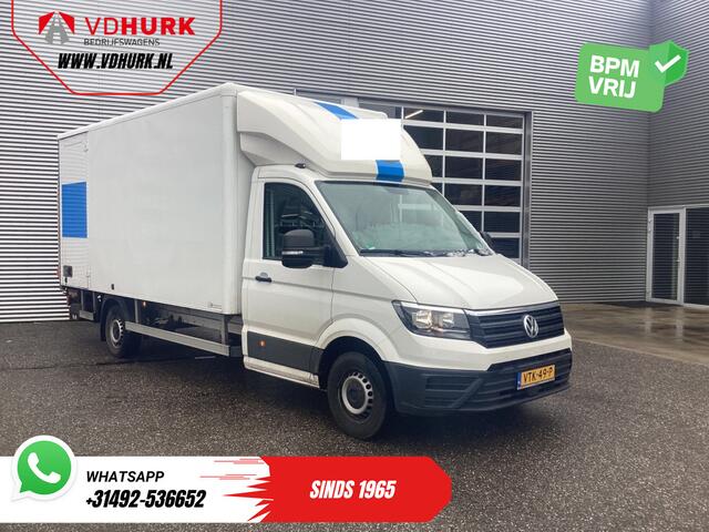 Volkswagen CRAFTER 2.0 TDI Bakwagen Laadklep 450x210x213/ Zijdeur/ Topspoiler/ Carplay/ Cruise/ Navi/ Camera/ Airco