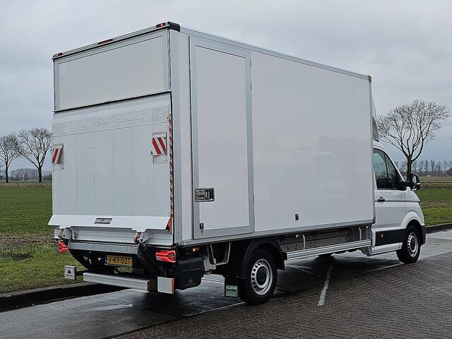 Volkswagen CRAFTER 35 2.0 TDI L4 Trendline Bakwagen Laadklep Lat-om-Lat Betimmerd Spoiler Zijdeur Euro6 140Pk Bpm-Vrij!