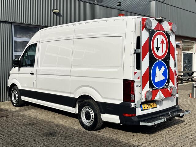 Volkswagen CRAFTER 35 2.0 TDI L3H3 Werkplaats inrichting Kast Inrichting Servicewagen Omvormer Standkachel Airco Cruise controle Werkplaats Lang hoog Sortimo inrichting 1e eigenaar Dealer onderhouden Euro 6 Bpm vrij voor parti