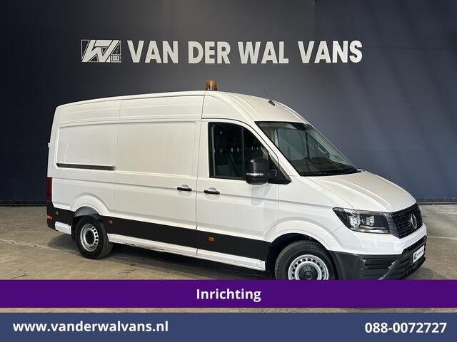 Volkswagen CRAFTER 2.0 TDI 177pk 3500kg Trekhaak Achterwielaandrijving L3H3 L2H2 inrichting Euro6 Airco | Camera | Navigatie Apple Carplay, Android Auto, Chauffeursstoel, Cruisecontrol, Leder, Bijrijdersbank