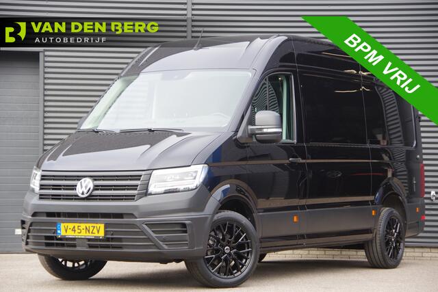 Volkswagen CRAFTER 35 2.0 TDI L3H3 140PK AUT. LED, TREKHAAK, BETIMMERING, STOELVERWARMING, GEVEERDE ERGO COMFORT STOEL, CAMERA, NAVI, CRUISE, AIRCO, CARPLAY, PARKEERSENSOREN, MF STUURWIEL