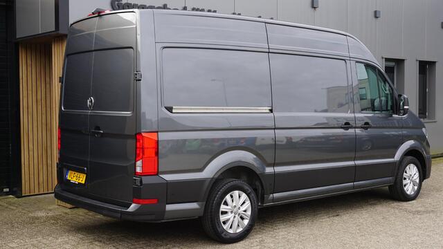 Volkswagen CRAFTER 35 2.0 TDI 140pk DSG Highline 3-Zits L3H3 LED Geveerde Stoel 17inch LM Adaptive Cruise *NL auto* 1e Eigenaar 86507km!