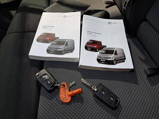Volkswagen CRAFTER 35 2.0 TDI Bakwagen Laadklep Airco Zijdeur Spoiler Lat-om-Lat Betimmerd CruiseControl Carplay 140Pk Euro6!