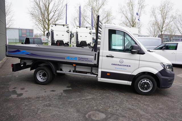 Volkswagen CRAFTER 180pk Dubbellucht 4x4 Oberaigner 4Motion AWD Dubbellucht Open laadbak Trekhaak Cruise control Stoelverwarming Apple Carplay