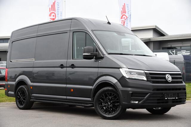 Volkswagen CRAFTER 35 2.0 TDI L3H3 Highline PB Edition Adaptieve Cruise, Camera, Carplay, LED, Clima, Stoelverwarming, 177pk, Automaat, Leder, Uniek!