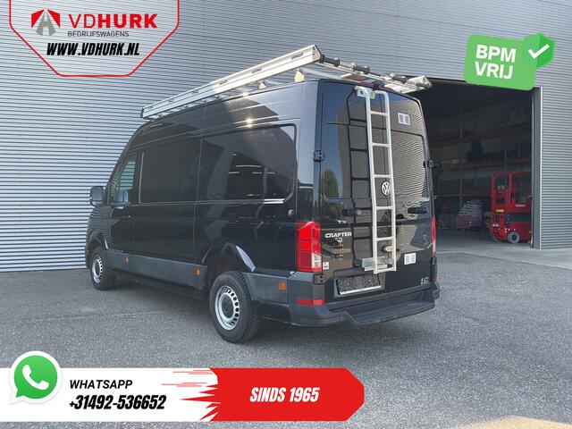 Volkswagen CRAFTER 2.0 TDI 180 pk DSG Aut. L3H3 Carplay/ Gev.Stoel/ 270Gr.Deuren/ Navi/ Imperiaal+Ladder/ Camera/ Cruise/ PDC