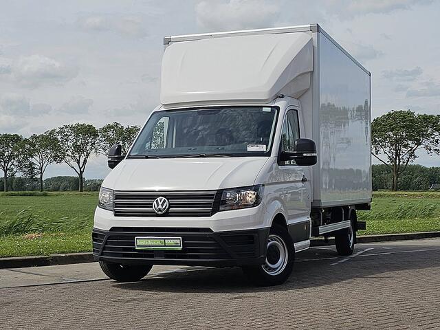 Volkswagen CRAFTER 35 2.0 TDI L4 Trendline Bakwagen Laadklep Lat-om-Lat Betimmerd Spoiler Zijdeur Euro6 140Pk Bpm-Vrij