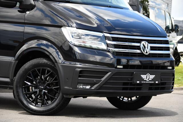 Volkswagen CRAFTER 35 2.0 TDI L3H2 Black Edition Camera, Cruise, Carplay, LED, Stoelverwarming, 177pk, Automaat, Clima, Trekhaak, Voorruit verwarming, Uniek!