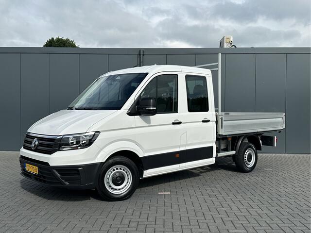 Volkswagen CRAFTER 35 2.0 TDI / 1e EIG. / 41.919 KM / DUBBEL CABINE / PICK UP / 7 PERSOONS / 2.5 TONS TREKHAAK / AIRCO / CRUISE / DUBBELE CABINE