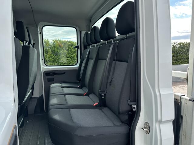Volkswagen CRAFTER 35 2.0 TDI / 1e EIG. / 41.919 KM / DUBBEL CABINE / PICK UP / 7 PERSOONS / 2.5 TONS TREKHAAK / AIRCO / CRUISE / DUBBELE CABINE