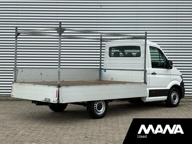 Volkswagen CRAFTER 35 2.0 TDI L3 140pk Automaat Airco Navi Lederen Bekleding Open Laadbak