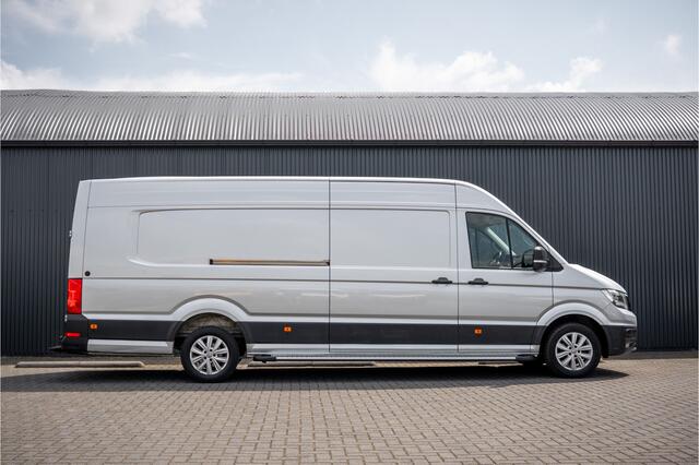 Volkswagen CRAFTER 2.0 TDI XL L5H3 | 177 PK | Rijplaten | Automaat | LED | Camera | Carplay | Schuifdeur L+R | PDC | Trekhaak