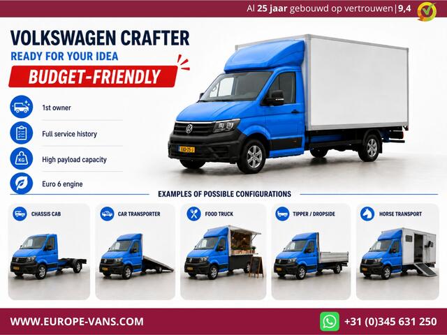 Volkswagen CRAFTER 35 2.0 TDI E6 L4 WB 449cm Chassis Cabine (Fahrgestell) 2-Persoons 04-2021
