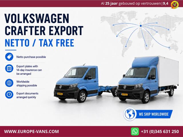 Volkswagen CRAFTER 35 2.0 TDI E6 Bakwagen met achterdeuren 2-Persoons 05-2021