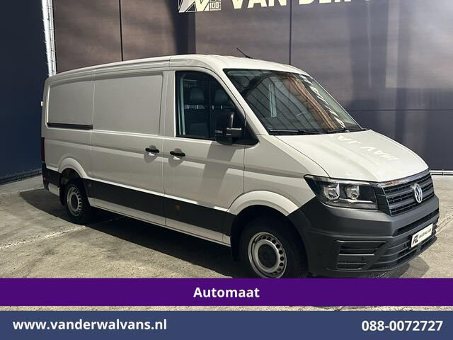 Volkswagen CRAFTER 2.0 TDI 141pk Automaat L3H2 L2H1 Euro6 Airco | Camera | Apple Carplay | 3000kg Trekhaak | Cruisecontrol Android Auto, Stoelverwarming, Parkeersensoren, Bijrijdersbank