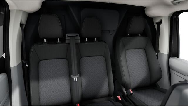 Volkswagen E-Transporter L2 Elektromotor 160 kW (218 pk) 3500 m Achterdeuren zonder ruit | 3 neerklapbare dakdragers | Assistentiepakket plus | Alarm af fabriek | All-season banden | Trekhaak vast | Bijrijdersbank