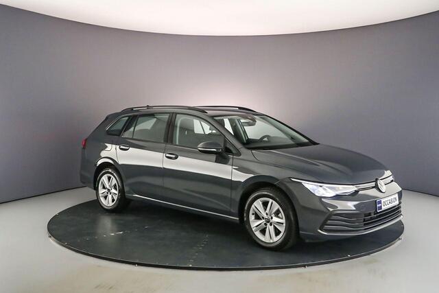 Volkswagen GOLF Variant Life 1.0 eTSI 110pk DSG Automaat Adaptive cruise control, Parkeersensoren, Navigatie, Stoelverwarming, App connect, Airco, DAB, Radio, Stuurwiel verwarmd