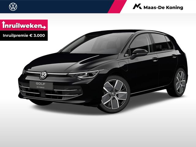 Volkswagen GOLF Style Edition 1.5 eHybrid 204 pk 6 versn. DSG · Multimedia Pakket · Panoramisch schuif-, kanteldak, elektrisch bedienbaar · Trekhaak, elektrisch inklapbaar ·