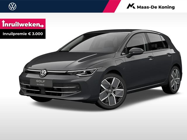 Volkswagen GOLF Style Edition 1.5 eHybrid 204 pk 6 versn. DSG · Multimedia Pakket · Panoramisch schuif-, kanteldak, elektrisch bedienbaar · Trekhaak, elektrisch inklapbaar ·