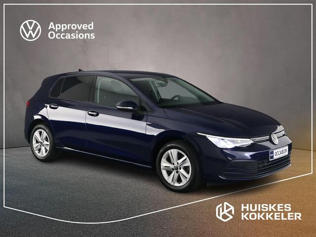 Volkswagen GOLF Life 1.5 eTSI 130pk DSG Automaat Adaptive cruise control, Achteruitrijcamera, Stoelverwarming, App connect, Parkeersensoren, Airco, Stuurwiel verwarmd