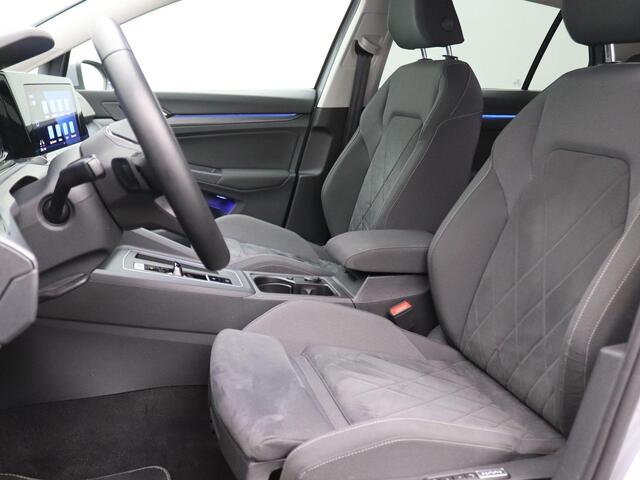 Volkswagen GOLF 1.4 eHybrid Style 204PK DSG Full led, trekhaak, adaptive cruise, stuur-stoelverwarming, elek. verstelbare voorstoel met massagefunctie, 16" lichtmetaal
