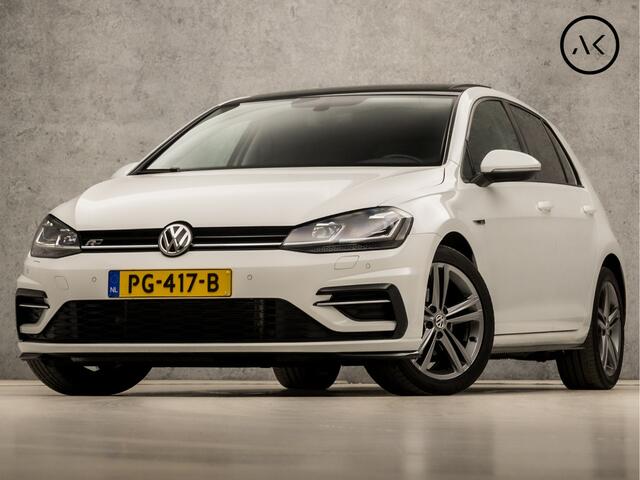 Volkswagen GOLF 1.0 TSI R-Line Sport (SCHUIFDAK, VIRTUAL COCKPIT, APPLE CARPLAY, DYNAUDIO, GROOT NAVI, ALCANTARA SPORTSTOELEN, ADAPTIVE CRUISE, LED KOPLAMPEN, KEYLESS, ADAPTIVE CRUISE, GETINT GLAS, PARKEERSENSOREN, NIEUWSTAAT)