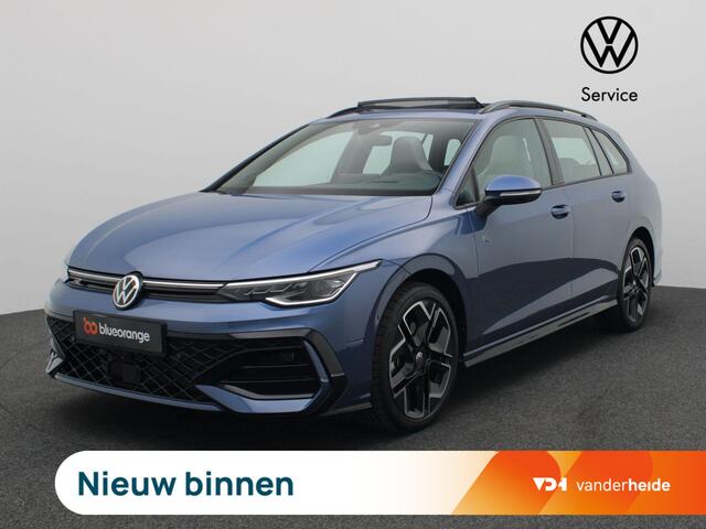 Volkswagen GOLF Variant 1.5 eTSI R-Line Edition 150PK matrix led, trekhaak, panoramadak, keyless, stoelventilatie , stuur-stoelverwarming, elek. verstelbare voorstoel, elek. bedienbare achterklep, 18" lichtmetaal