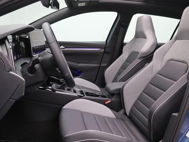 Volkswagen GOLF Variant 1.5 eTSI R-Line Edition 150PK matrix led, trekhaak, panoramadak, keyless, stoelventilatie , stuur-stoelverwarming, elek. verstelbare voorstoel, elek. bedienbare achterklep, 18" lichtmetaal