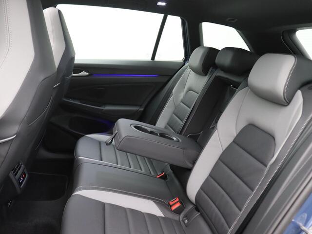 Volkswagen GOLF Variant 1.5 eTSI R-Line Edition 150PK matrix led, trekhaak, panoramadak, keyless, stoelventilatie , stuur-stoelverwarming, elek. verstelbare voorstoel, elek. bedienbare achterklep, 18" lichtmetaal