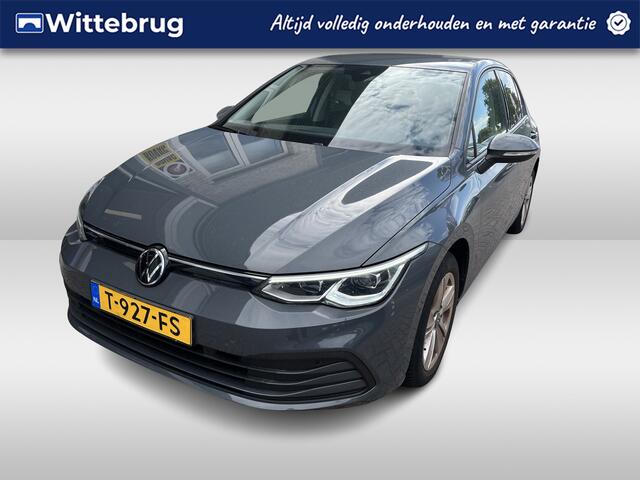 Volkswagen GOLF 1.0 eTSI Life Business / AUTOMAAT/ GARANTIE TM 06-2027/ ELEKTR. STOELEN/ 16" LMV/ MATRIX/ NAVI/ APP-CONNECT/ PARK. SENSOREN/ CLIMA