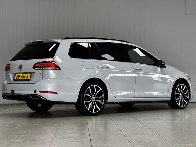 Volkswagen GOLF Variant 1.6 TDI Comfortline/ D-Riem verv: 95.000 KM!/ Facelift/ Trekhaak/ 18'' LMV/ LEDER/ Panorama-Dak/ Apple + Android/ LED Koplampen/ DAB+/ Stoelverw./ PDC V+A/ Parelmoer wit/ Adaptive Cruise/ Led Achterlichten.