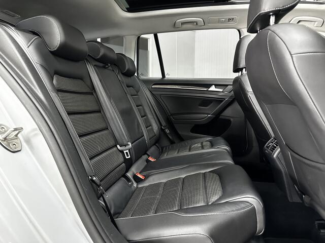 Volkswagen GOLF Variant 1.6 TDI Comfortline/ D-Riem verv: 95.000 KM!/ Facelift/ Trekhaak/ 18'' LMV/ LEDER/ Panorama-Dak/ Apple + Android/ LED Koplampen/ DAB+/ Stoelverw./ PDC V+A/ Parelmoer wit/ Adaptive Cruise/ Led Achterlichten.