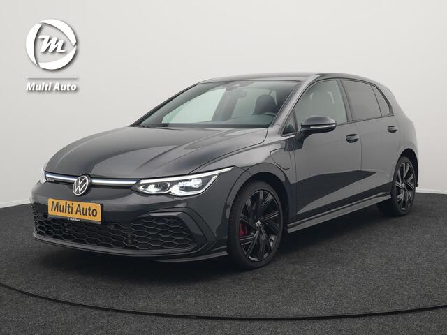 Volkswagen GOLF GTE 245pk Plug In Hybrid Black Optic PHEV | Adaptive Cruise | Camera | IQ Light | Sportstoelen Verwarmd | 18"L.M | Virtual | Apple Carplay | Sfeerverlichting | Keyless |