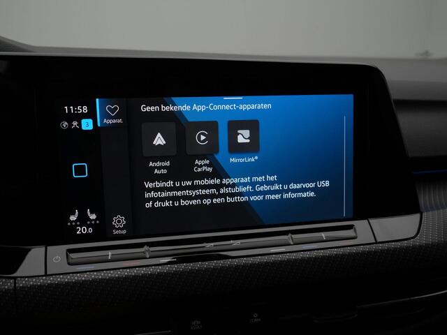 Volkswagen GOLF Variant 1.5 eTSI 150 pk DSG R-Line Business | Trekhaak | Adaptief onderstel | IQ Light | Achteruitrijcamera | Stuur-/stoelverwarming