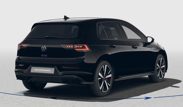 Volkswagen GOLF 1.5 eHybrid GTE 272 pk | Panorama dak | Stoel/Stuur verwarming | 360* Camera | Schuif/Kantel dak | Adaptive cruise controler | Keyless start | Apple CarPlay/Android Auto | Draadloze telefoonlader | IQ.Lights | Climate controle | Parkeersensoren V+A | Navi