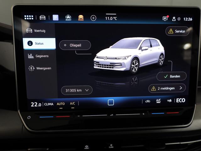 Volkswagen GOLF 1.5 eHybrid Life Edition 204 pk Automaat (DSG) | Verlengde garantie | Navigatie via App | Parkeersensoren (Park assist) | Achteruitrijcamera | Adaptieve cruise control |
