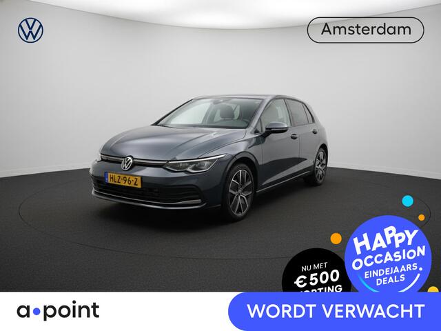 Volkswagen GOLF 1.5 eHybrid Style Edition 204 pk Automaat (DSG) | Verlengde garantie | Navigatie | Parkeersensoren (Park assist) | Rondomzicht camera | Elektr. bestuurdersstoel | Stoelverwarming |