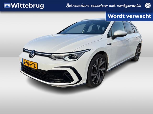 Volkswagen GOLF Variant 1.5 eTSI R-Line Business+ / Pano / Navigatie / Camera / Parkeersensoren V+A / App connect / Head-up / 18''LMV