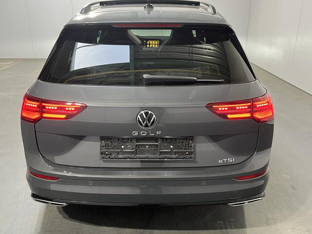 Volkswagen GOLF Variant 1.5 eTSI R-Line / AUTOMAAT/ PANO/ IQ. LIGHT V & A/ STUUR + STOEL VERWARM./ CAMERA/ ACC/ APP CONNECT/ RIJ-MODI/ DIGITAL DASH/ NAVI/ CLIMA/ DAB/ 17'' LMV