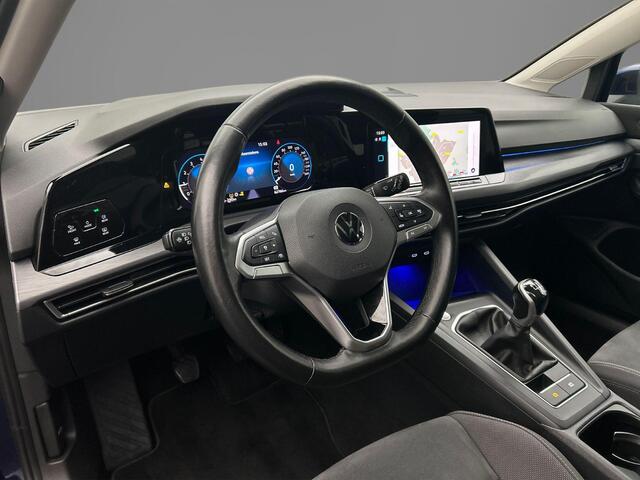 Volkswagen GOLF Style 1.5 TSI 130pk Panoramadak, Adaptive cruise control, Achteruitrijcamera, Navigatie, LED koplampen, Parkeersensoren, App connect