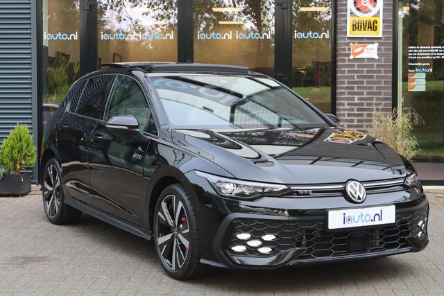 Volkswagen GOLF 1.5 eHybrid 272pk GTE Black Style Pano/Leder/IQ.Light/camera/Head-up/DCC/Keyless/Dodehoek/Elek. stoel+mem/Trekhaak wegkl.