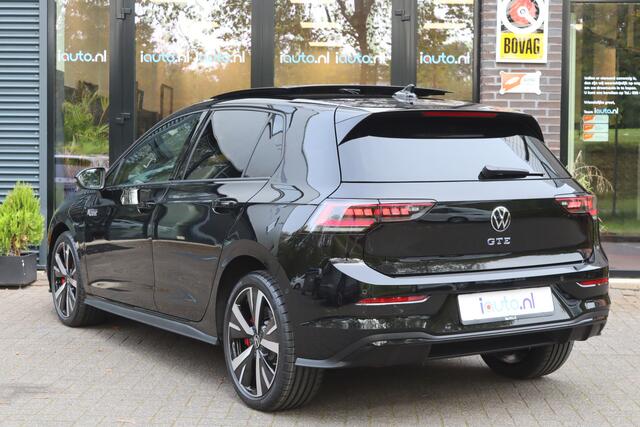 Volkswagen GOLF 1.5 eHybrid 272pk GTE Black Style Pano/Leder/IQ.Light/camera/Head-up/DCC/Keyless/Dodehoek/Elek. stoel+mem/Trekhaak wegkl.