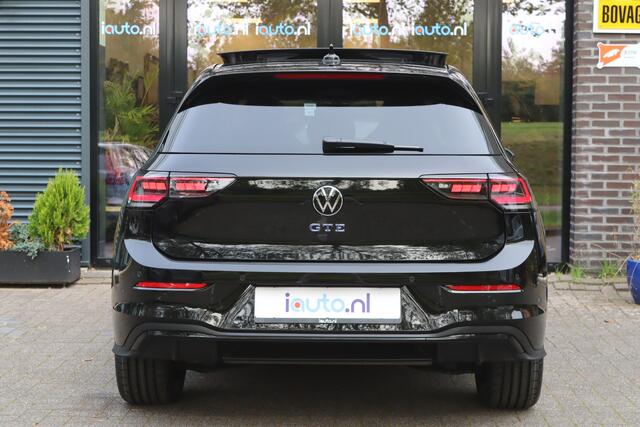 Volkswagen GOLF 1.5 eHybrid 272pk GTE Black Style Pano/Leder/IQ.Light/camera/Head-up/DCC/Keyless/Dodehoek/Elek. stoel+mem/Trekhaak wegkl.