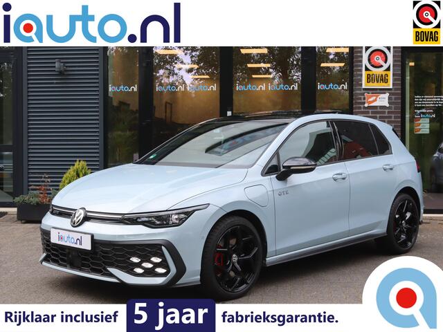 Volkswagen GOLF 1.5 eHybrid 272pk GTE Black Style Pano/Leder/IQ.Light/360/Headup/DCC/Keyless/Elek. stoel+mem/Dodehoek/Trekhaak wegkl.
