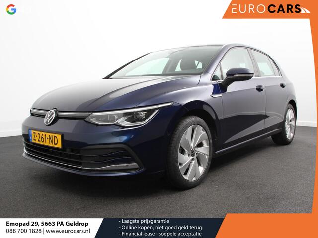 Volkswagen GOLF 1.5 eTSI 150pk DSG Style Navigatie Apple Carplay/Android Auto Parkeersensoren Camera Park Assist Adaptive Cruise Control Blind Spot Assist Stoel- en stuurverwarming Ledverlichting Virtual Cockpit Lane Assist Climatronic
