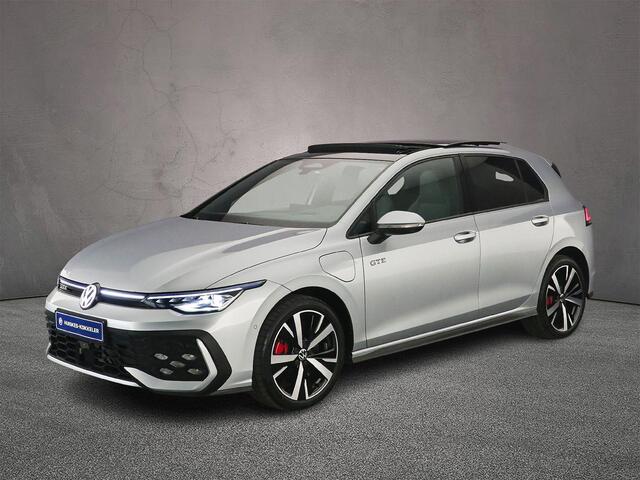Volkswagen GOLF GTE 1.5 TSI eHybrid 272pk DSG Automaat Trekhaak, 360 camera, Lederen bekleding, Panoramadak, Adaptive cruise control, LED matrix koplampen