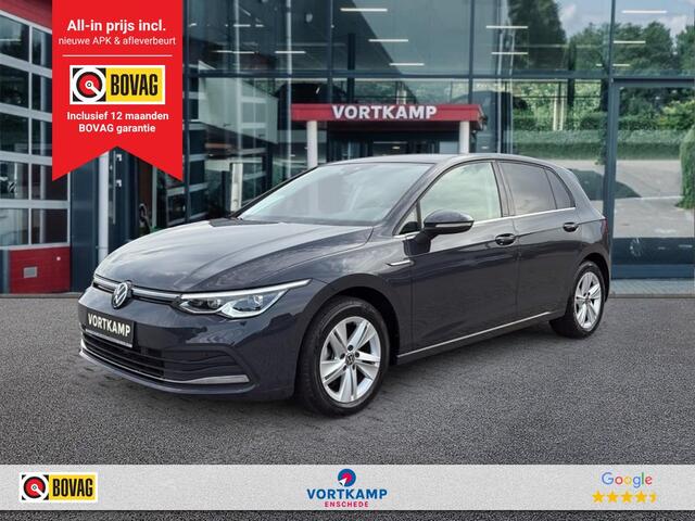 Volkswagen GOLF 1.5 eTSI DSG STYLE TREKHAAK/ACC/LED/MEM/STOEL+STUURVERW/CARPLAY